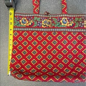 Classic Vera Bradley tote in fall colors.